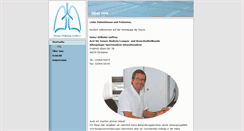 Desktop Screenshot of lungenfacharzt-dinslaken.de